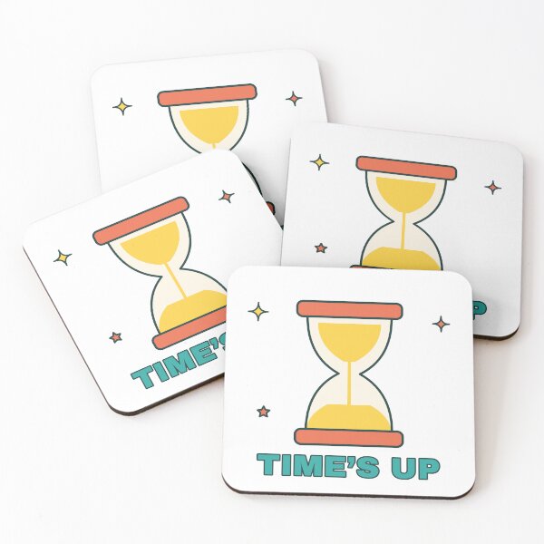 Item preview, Time's Up Hourglass Game | Retro Game Night Design designed and sold by Playful Paper Club.