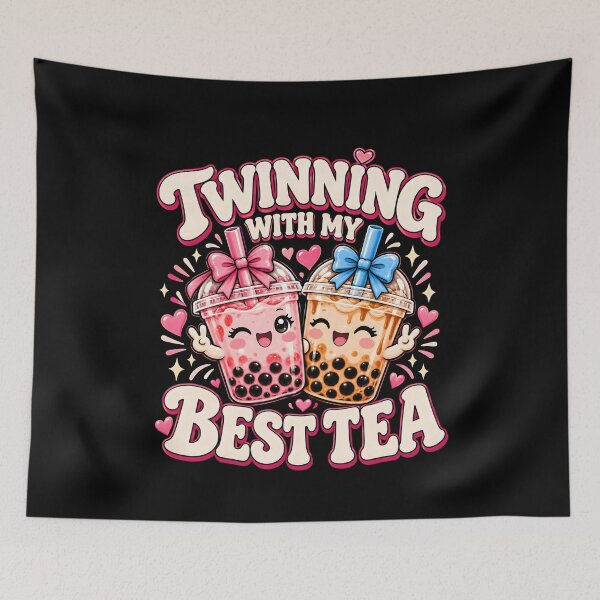 Item preview, Twinning With My Best Tea designed and sold by Ajahakodoma.