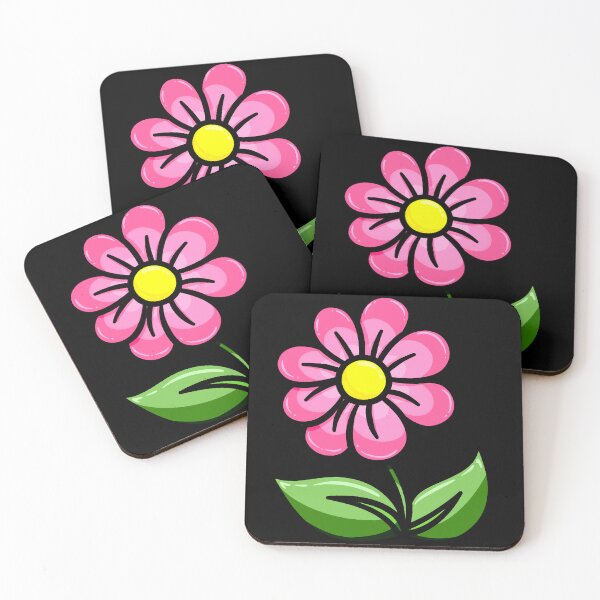 Item preview, Retro Pink Flower designed and sold by ViaARTfactory.