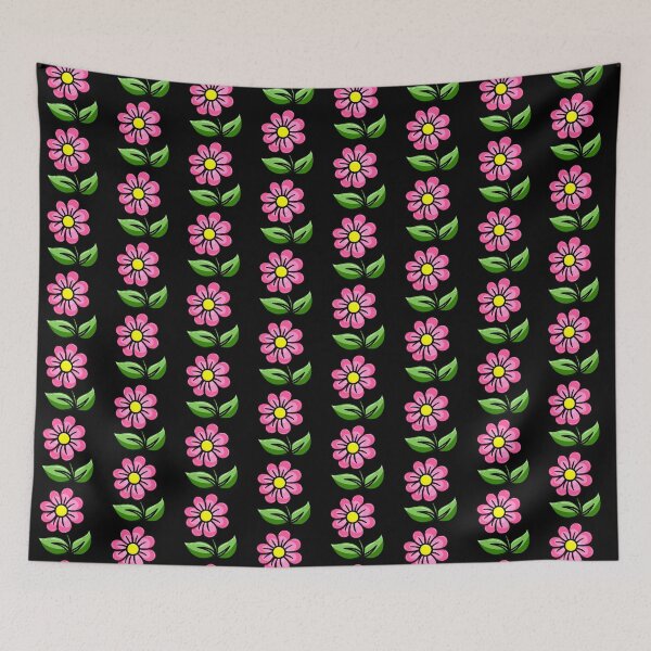 Item preview, Retro Pink Flower designed and sold by ViaARTfactory.
