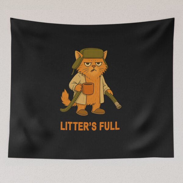 Item preview, Litter's Full Funny Cat Lover Christmas Vintage designed and sold by FrankIsabel.