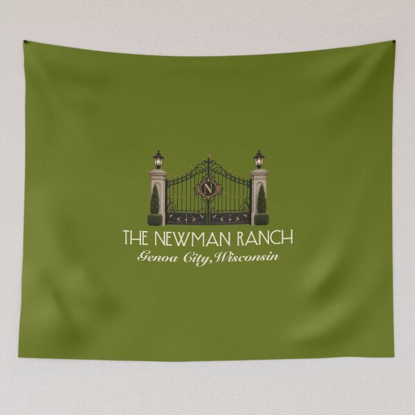 Item preview, The Newman Ranch (on Green) designed and sold by PawsitiveMum3.