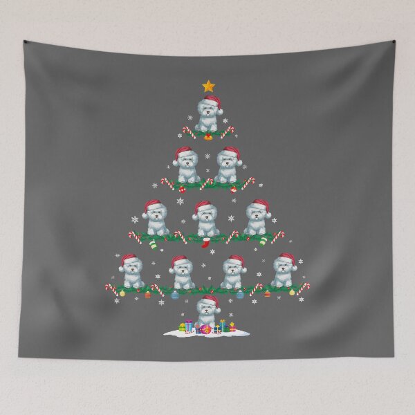 Item preview, Bichon Frise Christmas Tree Pajama for Family designed and sold by KristineLi.