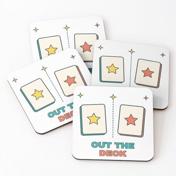 Item preview, Cut the Deck Playing Cards | Retro Game Night Design designed and sold by Playful Paper Club.