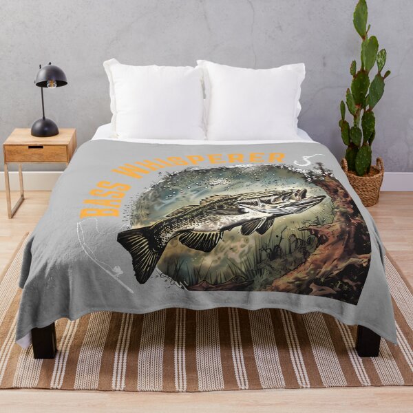 Item preview, Bass Whisperer bass fisherman fishing for bass designed and sold by mjohnson9.