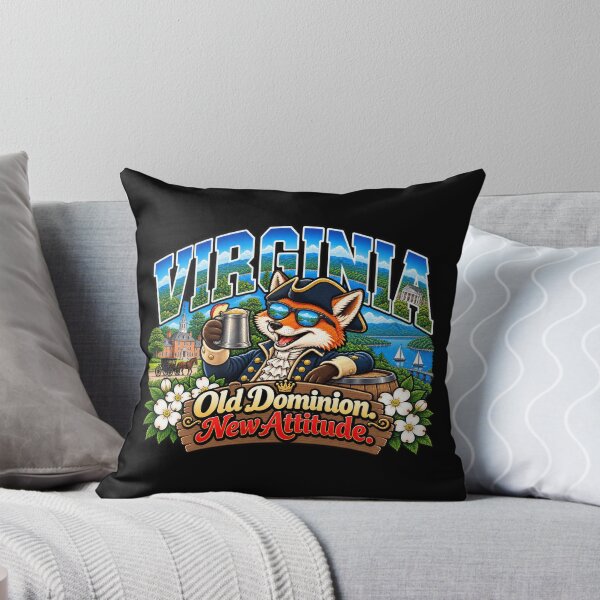 Item preview, Virginia Old Dominion Apple Cider Funny Colonial Fox designed and sold by TheTrendsDesk.