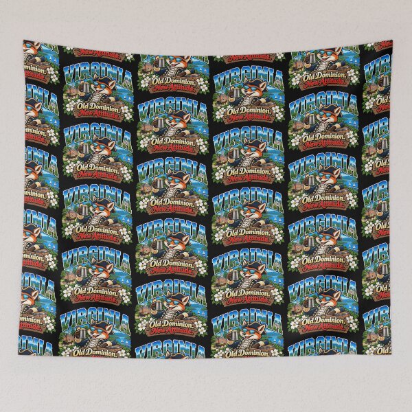 Item preview, Virginia Old Dominion Apple Cider Funny Colonial Fox designed and sold by TheTrendsDesk.
