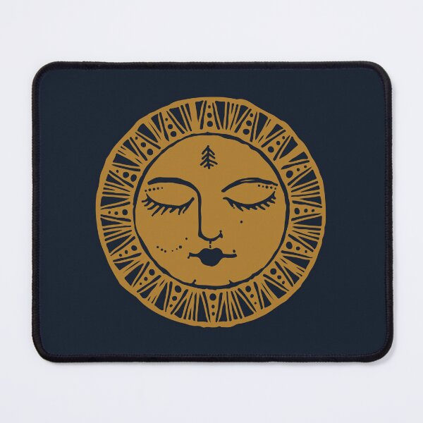 Item preview, Golden Sun Goddess – Boho Celestial Art designed and sold by Yuvan08.