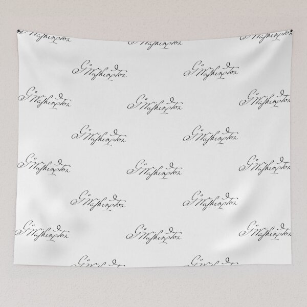 Item preview, George Washington Signature designed and sold by perdue-lasony.