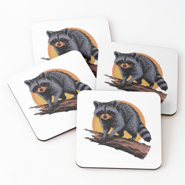 Item preview, Vintage Trash Panda Sunset designed and sold by Anugrah januar.