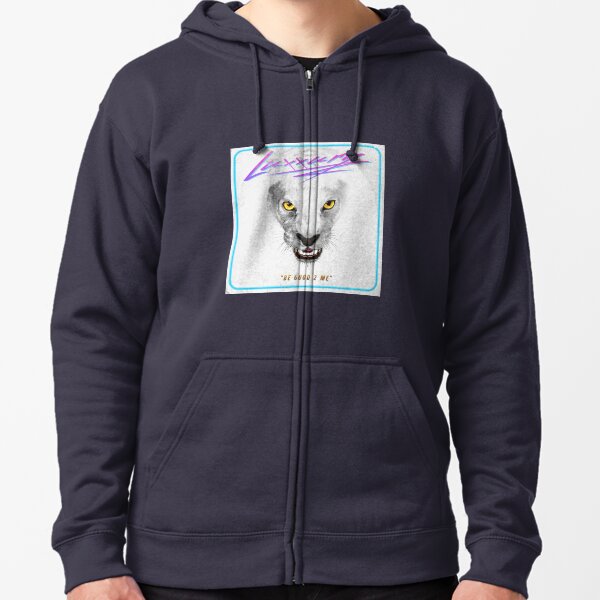 Be Good 2 Me (white) Zipped Hoodie