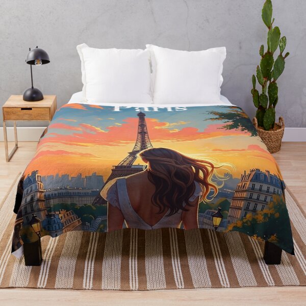 Item preview, Sunset at the Eiffel Tower in Paris designed and sold by Yuki Bloom.