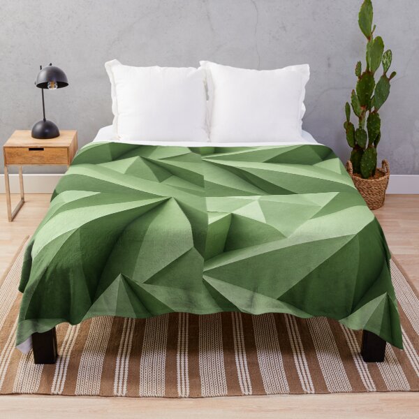 Item preview, Sculptural Green Paper Folds Background designed and sold by frumixart.