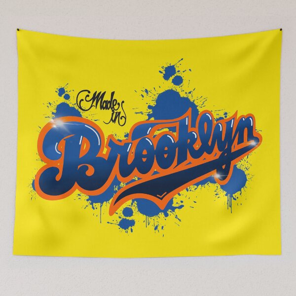 Item preview, Made in Brooklyn - Graffiti Style Typography designed and sold by OnyeEze.