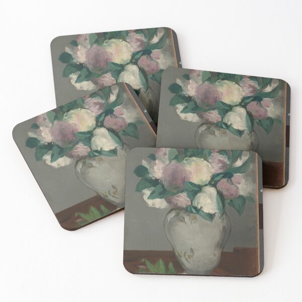 Item preview, Peonies – Manet Still Life Print designed and sold by MartinPA.