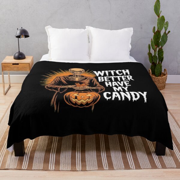 Item preview, Skeleton Witch Candy Halloween Graphic designed and sold by OlyvieArt.