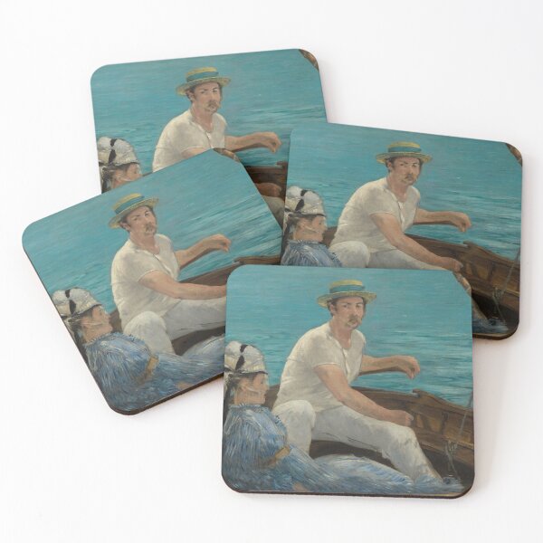 Item preview, Boating – Manet Print designed and sold by MartinPA.