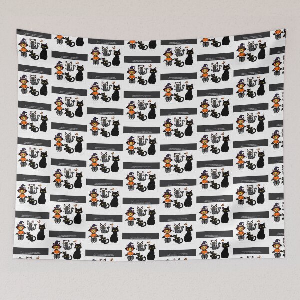 Item preview, Halloween Cat Pixel Sticker Sheet designed and sold by One More Run.