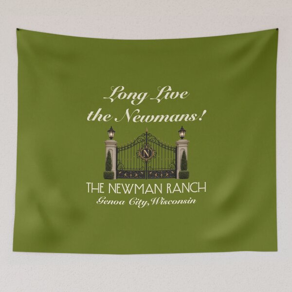 Item preview, The Newman Ranch II (on Green) designed and sold by PawsitiveMum3.