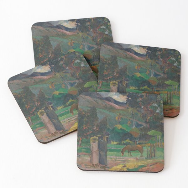 Item preview, Tahitian Landscape – Gauguin Print designed and sold by MartinPA.