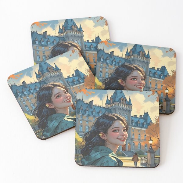 Item preview, Visiting Quebec on an autumn day designed and sold by Yuki Bloom.