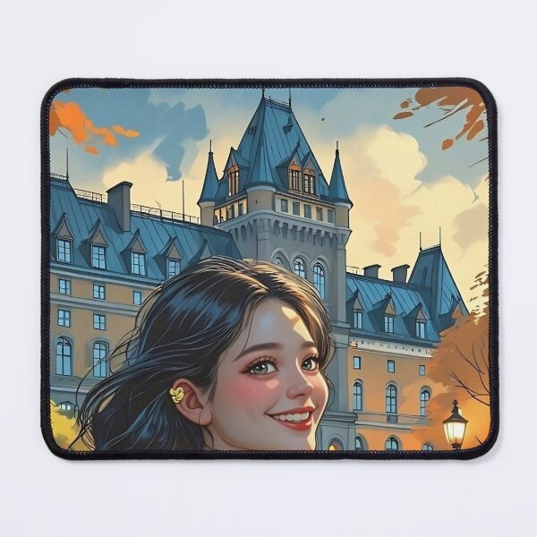 Item preview, Visiting Quebec on an autumn day designed and sold by Yuki Bloom.