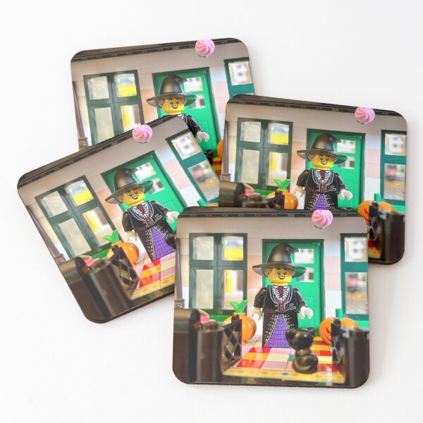 Item preview, Lovely LEGO Witchy Lady at home designed and sold by Julia Marshall Felix.