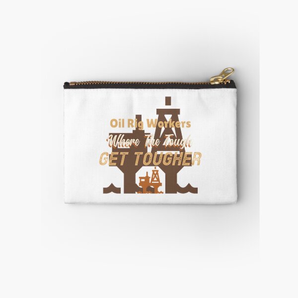 Item preview, Oil Rig Workers Motivational Design Where The Tough Get Tougher designed and sold by Somar-Salis.