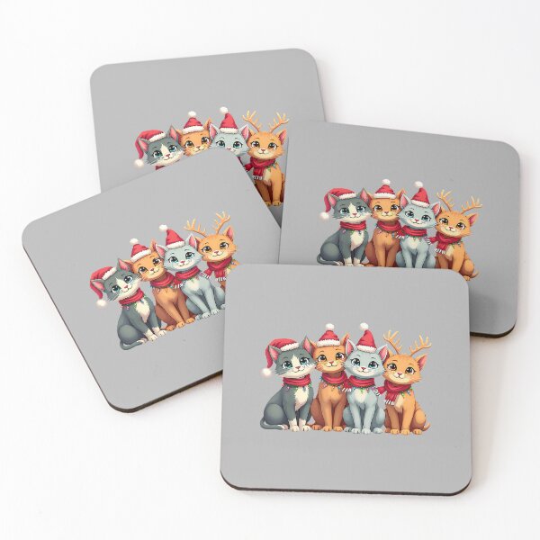 Item preview, Santa Cat Light Gorgeous Reindeer Pajama Cat Christmas Pj designed and sold by ArleneRowe.