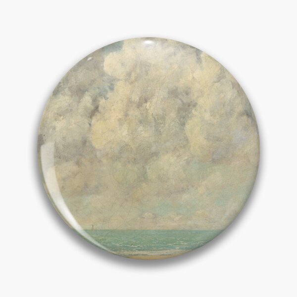 Item preview, The Calm Sea – Courbet Seascape Print designed and sold by MartinPA.