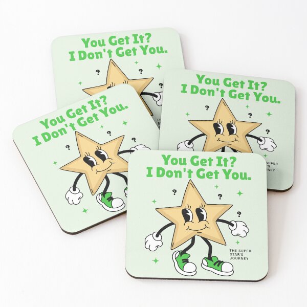 Item preview, You Get It? I Don't Get You  designed and sold by Rosie's Wildflower Boutique.