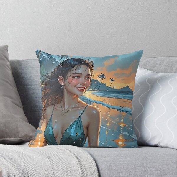 Item preview, Walk along the beach in Holbox, Mexico designed and sold by Yuki Bloom.