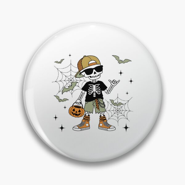 Item preview, Cool Skeleton Halloween Trick or Treat designed and sold by OlyvieArt.