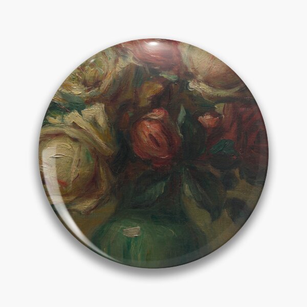Item preview, Roses in a Vase – Renoir Still Life Print designed and sold by MartinPA.