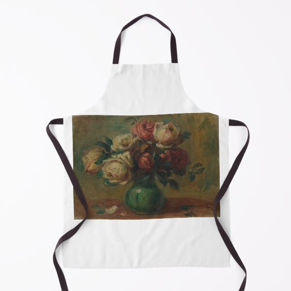 Item preview, Roses in a Vase – Renoir Still Life Print designed and sold by MartinPA.