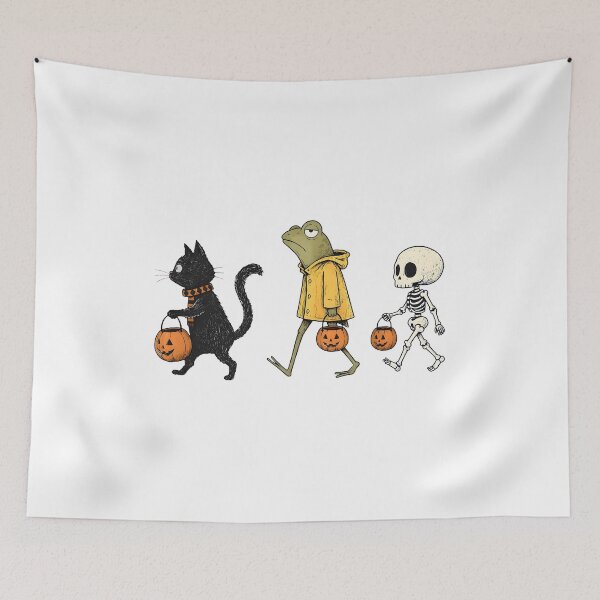 Item preview, Halloween Night Walk designed and sold by OlyvieArt.
