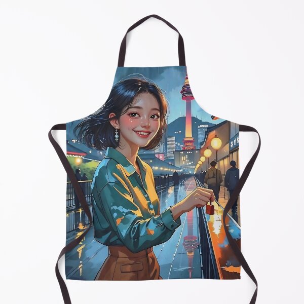 Item preview, Un dia de lluvia en Seoul, Corea del Sur designed and sold by Yuki Bloom.
