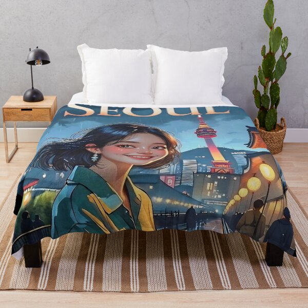 Item preview, A rainy day in Seoul, South Korea designed and sold by Yuki Bloom.