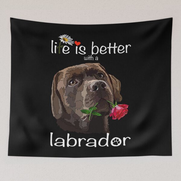 Item preview, Life Is Better With a Labrador Puppy Dog designed and sold by Just-Arts-4U.