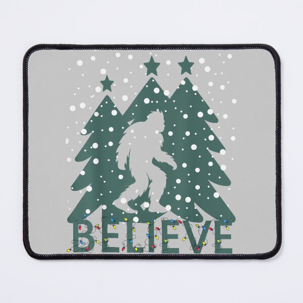 Item preview, Believe Christmas Lights Bigfoot Lovers Funny Sasquatch designed and sold by mjohnson9.