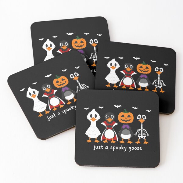 Item preview, Spooky Goose Halloween Birds Costume Group designed and sold by OlyvieArt.