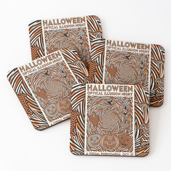Item preview, Optical Art themed Halloween #2 designed and sold by Solomon-Ent-144.