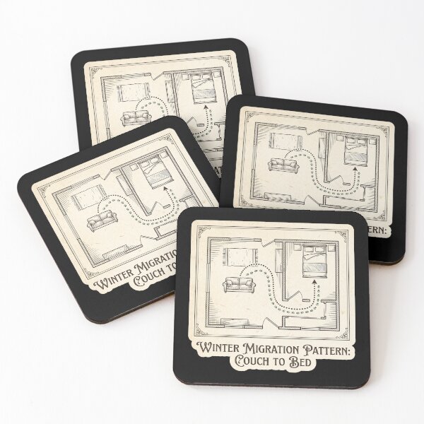Item preview, Winter Migration Pattern - Couch to Bed Field Guide designed and sold by TheCalmEdit.