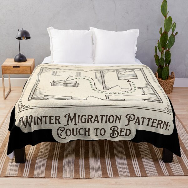 Item preview, Winter Migration Pattern - Couch to Bed Field Guide designed and sold by TheCalmEdit.