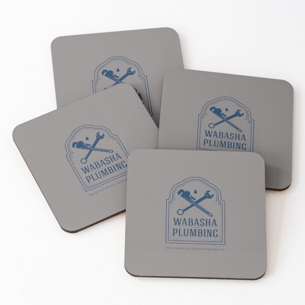 Item preview, Wabasha Plumbing Vintage Distressed Trade Logo-17 designed and sold by BenNeudert.