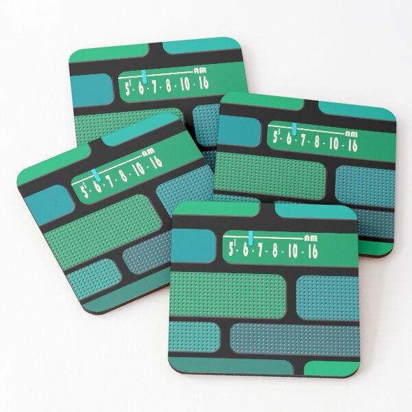 Item preview, Transistor Radio - 1970s Lunar Colony in Aquatic Colortones designed and sold by ubiquitoid.