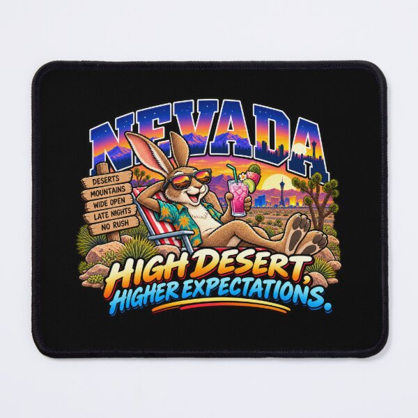 Item preview, Nevada High Desert Prickly Pear Lemonade Funny Jackrabbit Hare designed and sold by TheTrendsDesk.