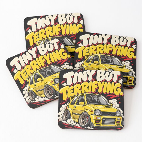 Item preview, Kei Car Energy Tiny Japanese Car Funny Graphic designed and sold by THAT-ONE-TEE.