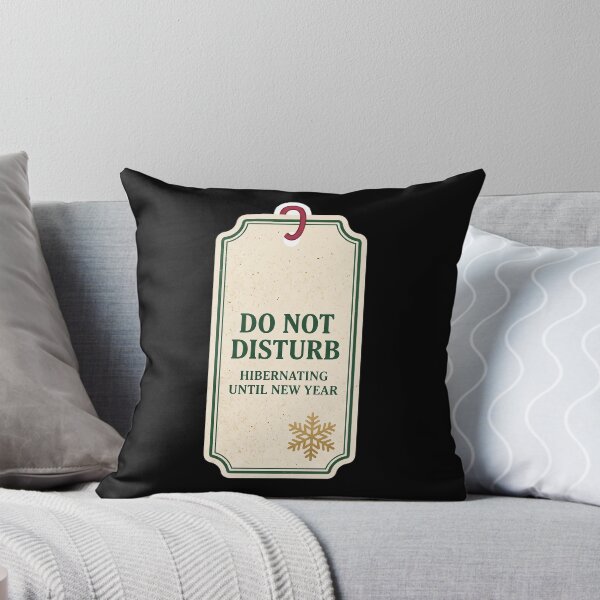 Item preview, Hibernating Until New Year - Do Not Disturb Card designed and sold by TheCalmEdit.