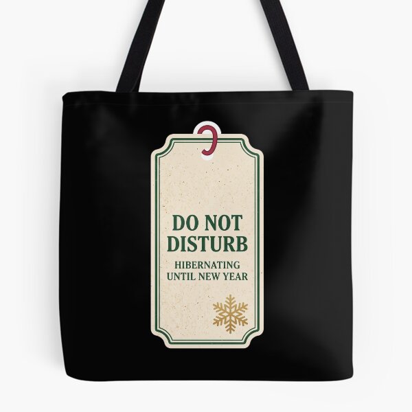 Item preview, Hibernating Until New Year - Do Not Disturb Card designed and sold by TheCalmEdit.